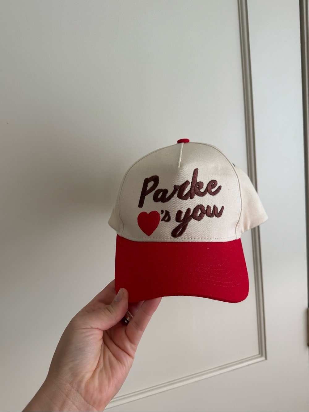 Parke heart hat